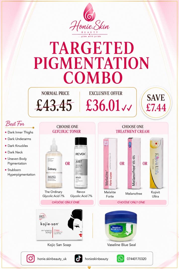 Targeted pigmentation combo deal card
